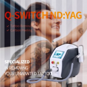 Pico Q-switch Q Switched Nd Yag Picosecond Laser 100% Tattoo Removal Machine