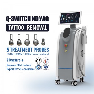 Nd Yag Laser Machine KES  Nd YAG Q-switch Picosecond Laser Tattoo Removal Machine
