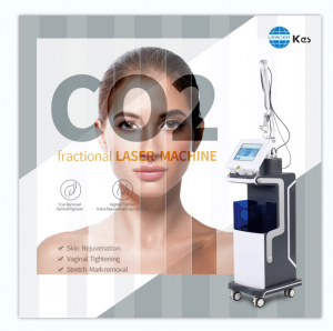Chinese Professional Fraxel CO2 Laser -  medical laser for acne scar stretch mark removal fractional co2 laser vaginal tighten – KES