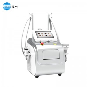 Máquina de belleza adelgazante de celulitis de masaje con rodillo de vacío RF