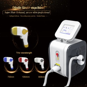 Permanenteng 808nm Diode Laser Hair Removal Equipment