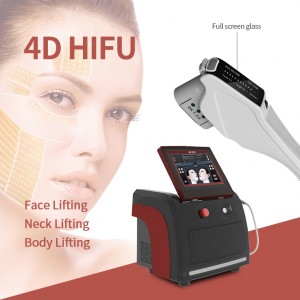 4D Anti-aging Facial Beauty Machines Facial Professional 4D Hifu Ultra Laser Machine