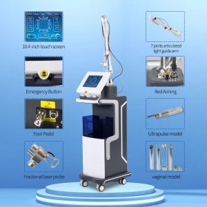 China Cheap price CO2 Fraxel Laser -  Medical Co2 Fractional Laser 70W 10600nm Vaginal Tightening Laser Acne Scar Removal  – KES