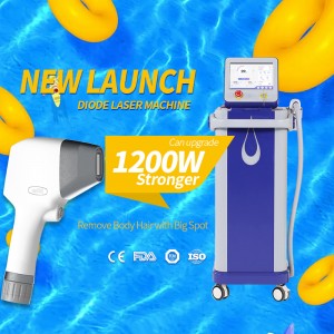 808nm Diode Laser In-motion Hair Removal Machine