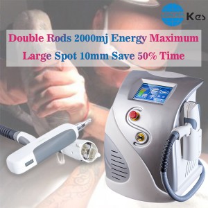 Best Price Q Switched ND YAG Laser Tattoo Removal Machine