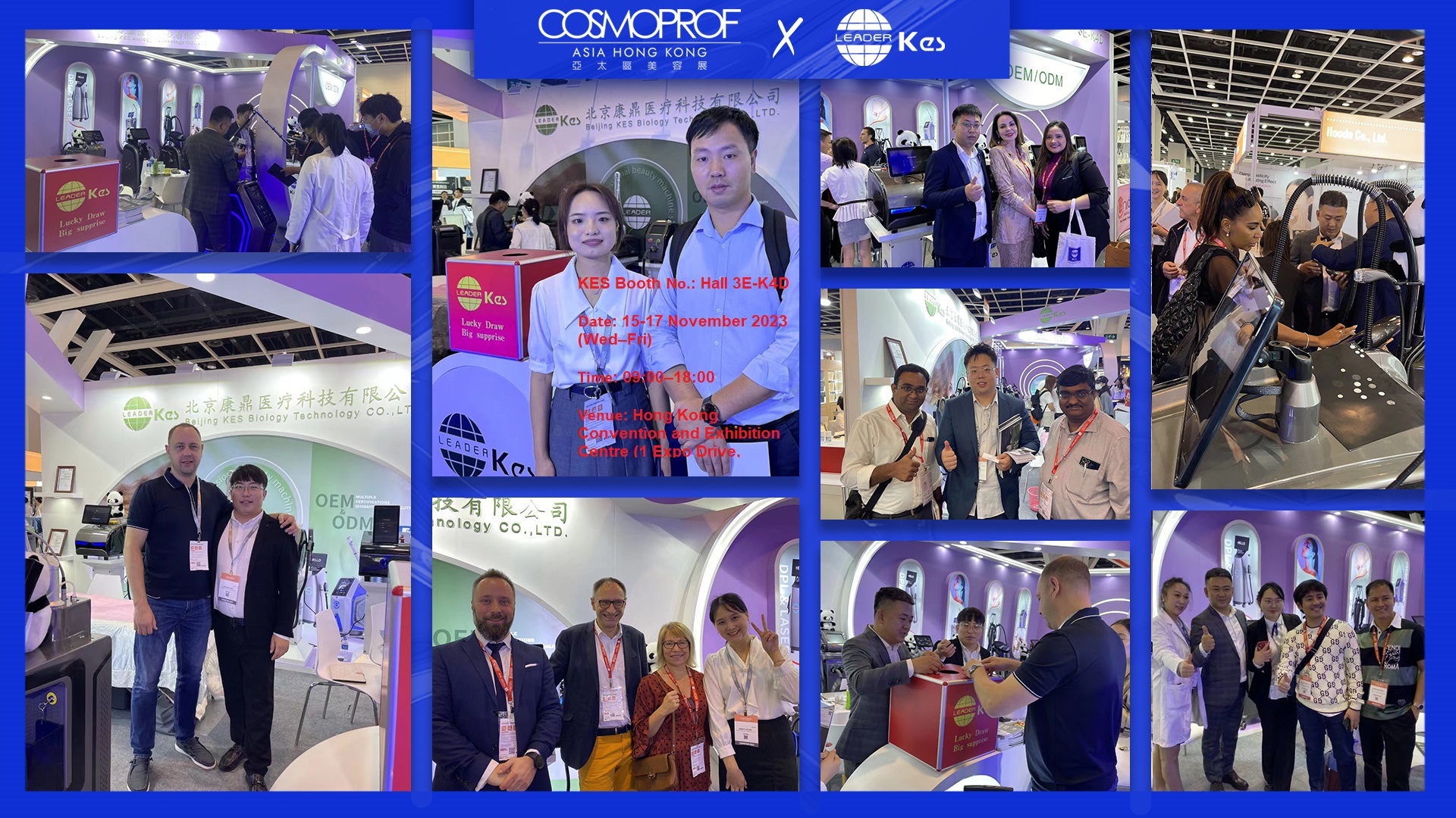 Cosmoprof Asia Hong Kong 2023 KES Booth 2