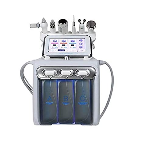 6 ใน 1 เครื่อง Aqua Peeling ของเกาหลี Hydro oxyge Facial Diamond Dermabrasion Machine